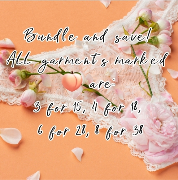 🍑Lululemon UnderEase Pink High-Waisted Ribbed Thong🍑 - Picture 3 of 5